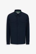 Overshirt in ripstop tecnica DNJ blu-Dan John