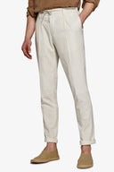 Pantalaccio da abito a righe ecru-Dan John