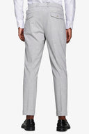 Pantalaccio da abito melange grigio chiaro-Dan John