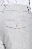 Pantalaccio da abito melange grigio chiaro-Dan John