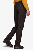 Pantalaccio in jersey cavalry marrone-Dan John