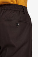 Pantalaccio in jersey cavalry marrone-Dan John