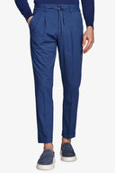 Pantalaccio melange royal-Dan John