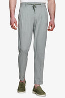 Pantalaccio melange salvia-Dan John