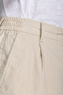 Pantalaccio misto lino sabbia