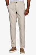Pantalaccio misto lino sabbia