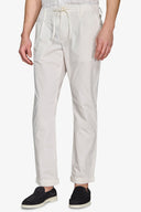 Pantalaccio tela paracadute panna