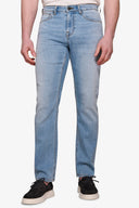 Pantaloni 5 tasche denim blu chiaro-Dan John