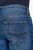 Pantalone 5 tasche denim blu scuro-Dan John