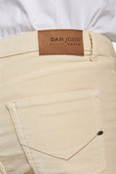 Pantalone 5 tasche in fustagno panna-Dan John