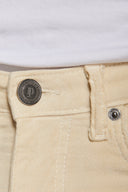 Pantalone 5 tasche in fustagno panna-Dan John