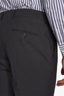 Pantalone da abito classico grigio slim-Dan John