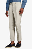 Pantalone da abito tela paracadute pomice slim-Dan John