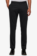 Pantalone in jersey stretch microfantasia blu-Dan John