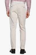 Pantaloni da abito in jersey stretch ghiaccio-Dan John