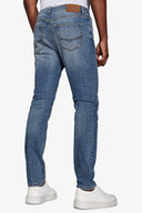 Pantaloni denim blu medio-Dan John