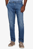 Pantaloni denim chino chambray-Dan John