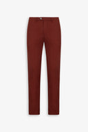 Pantaloni misto lino fiammato mattone-Dan John