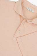 Polo in jersey pesca
