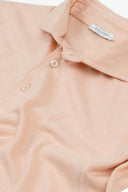 Polo in jersey pesca