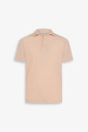 Polo in jersey pesca