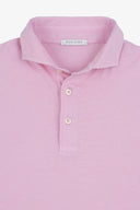 Polo in jersey rosa