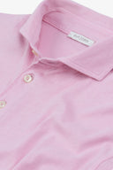 Polo in jersey rosa