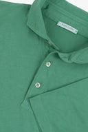 Polo in jersey verde