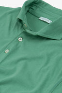 Polo in jersey verde