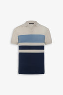 Polo in maglia color block avion-Dan John