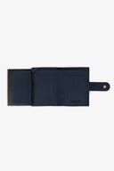 Portacarte in pelle blu-Dan John