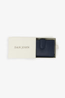 Portacarte in pelle blu-Dan John