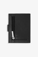 Portacarte in pelle nero-Dan John