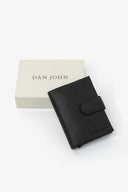Portacarte in pelle nero-Dan John