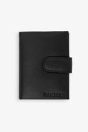 Portacarte in pelle nero-Dan John