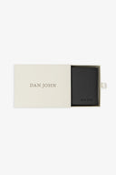 Portafoglio in pelle nero-Dan John