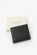 Portafoglio in pelle nero-Dan John