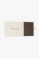 Portafoglio in pelle taupe-Dan John