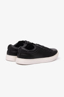 Sneakers in ecopelle nera-Dan John