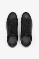 Sneakers in ecopelle nera-Dan John