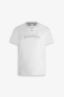 T-shirt con logo DNJ panna-Dan John