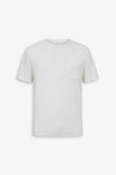 T-shirt girocollo effetto spugna papiro-Dan John