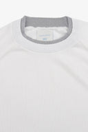 T-shirt in maglia DNJ panna-Dan John