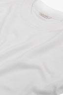 T-shirt in maglia armaturata panna-Dan John