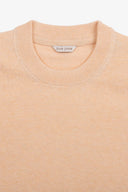 T-shirt in maglia armaturata pesca
