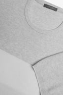 T-shirt in maglia riga piazzata polvere-Dan John
