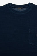 T-shirt piquet di cotone denim-Dan John
