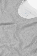 T-shirt profili a contrasto DNJ grigio-melange-Dan John