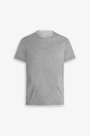 T-shirt profili a contrasto DNJ grigio-melange-Dan John