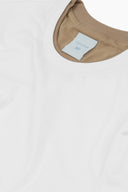 T-shirt profili a contrasto DNJ panna-Dan John
